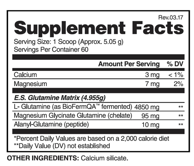 [파격 특가]Glutamine- 순수 프리미엄 글루타민