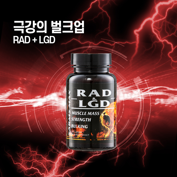 RAD+LGD 12주 스텍- 벌크업 극강 조합