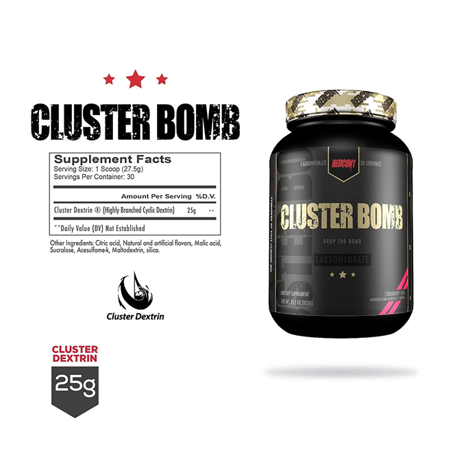 운동 강도 증가를 위한 운동중 빠른 흡수 탄수화물 공급- Cluster Bomb