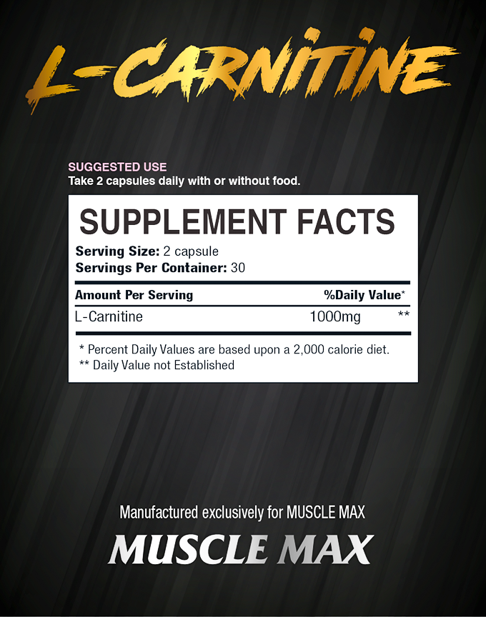 운동인 필수템 L-카르니틴- 100% L-Carnitine 순수 원료