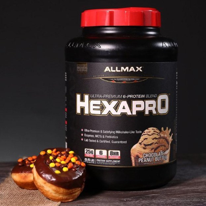 HEXAPRO - 흡수 속도가 다른 6가지 단백질 조합, 맛있는 프로틴!