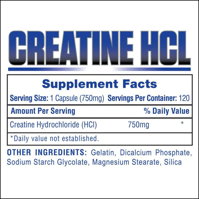 높은 흡수율의 크레아틴 CREATINE HCL