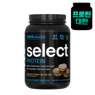 27서빙 초콜릿 피넛버터맛 SELECT 프로틴- 유청 + 카제인 5대5 단백질 조합