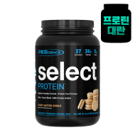 27서빙 피넛버터 쿠키맛 SELECT 프로틴- 유청 + 카제인 5대5 단백질 조합